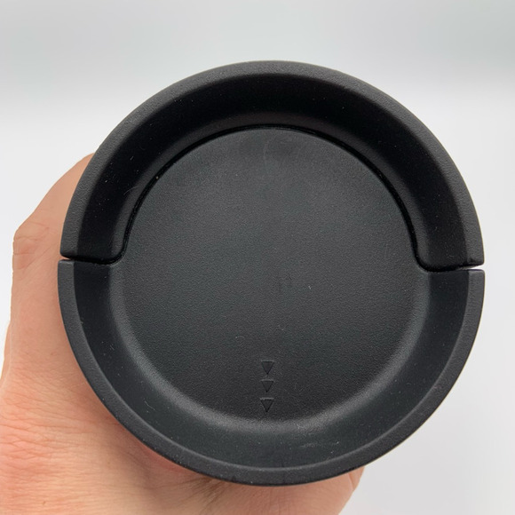 Starbucks‎ 2013 Grande Tumbler Black Gold Starburst Insulated Travel Cup Retro - Picture 7 of 12